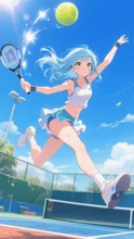 テニス女子