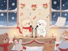こねこの紅白歌合戦🐱🎤