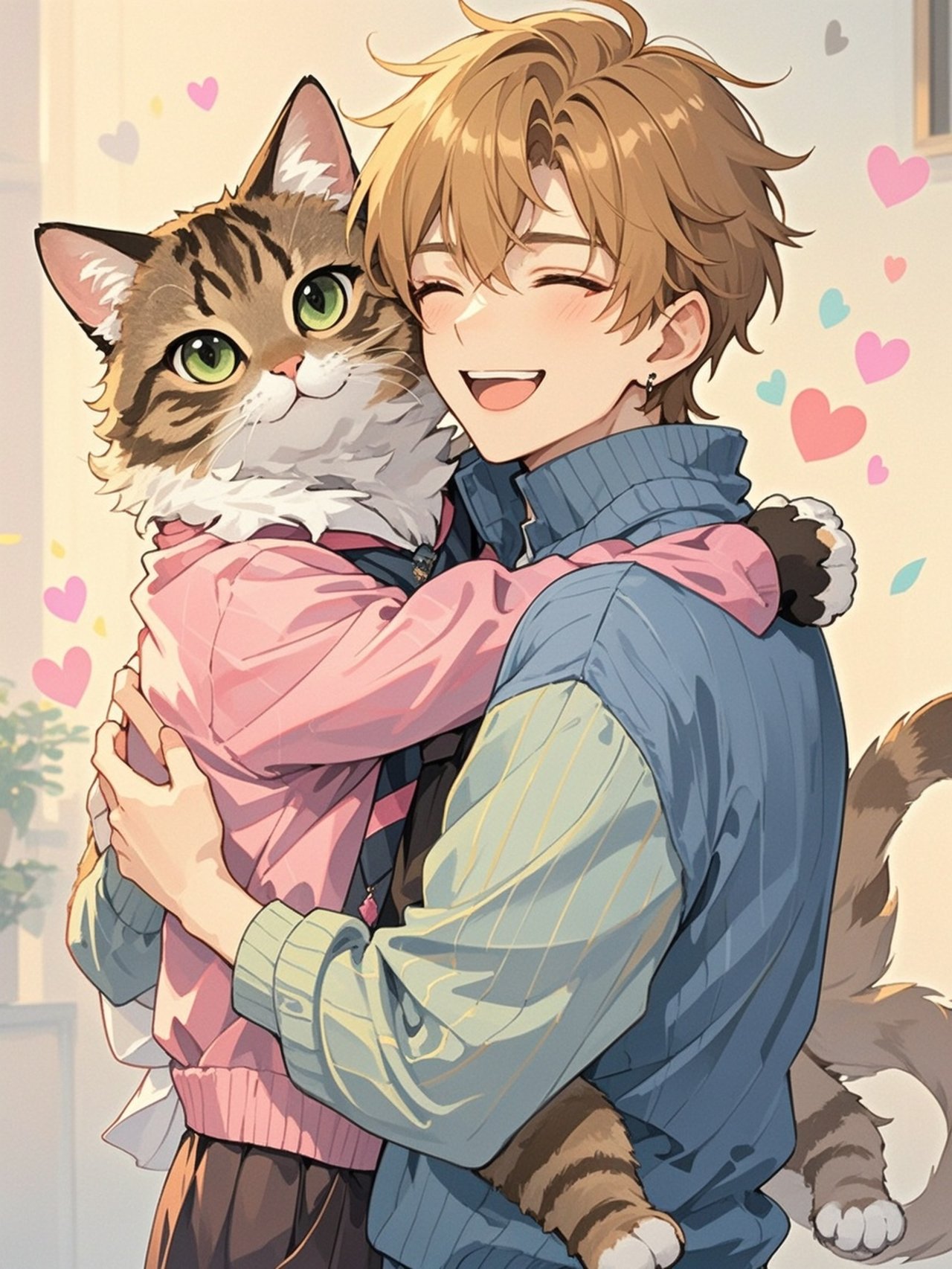 猫になった気分 — 猫っちさんのAIイラスト