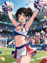 チアガール — チアガールのAIイラスト|SUPPART