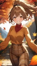 E　紅葉彩る — サトリさんのAIイラスト