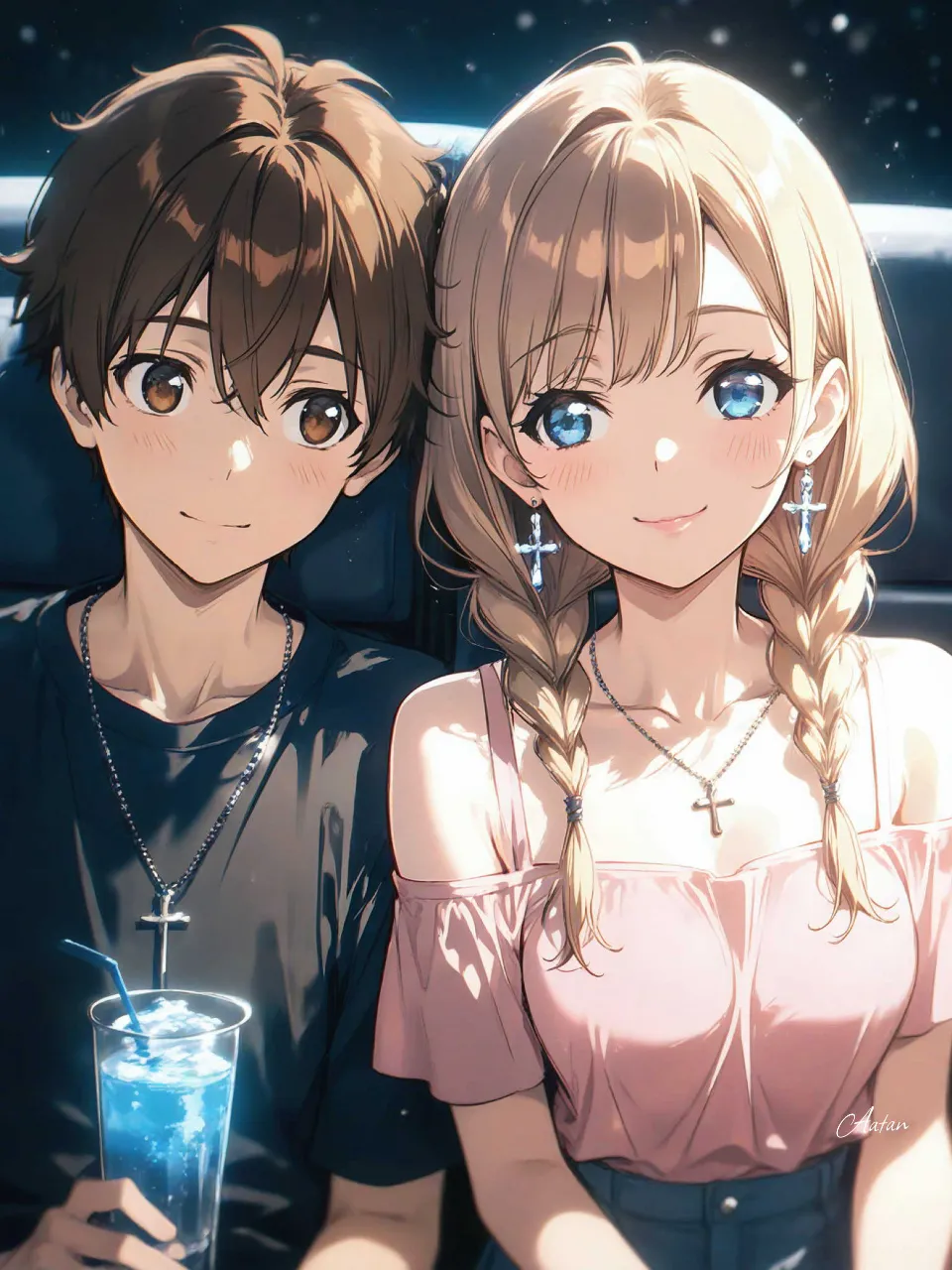 幻月の再光プロ, アニメ風, イラスト