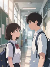 見つめ合うふたり