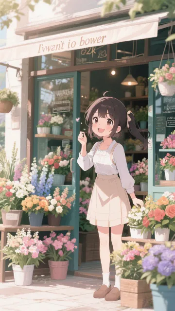 花屋さんになりたい 女の子