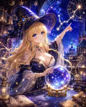 星読みの魔女·運命を占う夜 の投稿作品