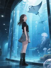 画像生成チャレンジ·現実逃避 の投稿作品