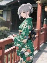 お寺で