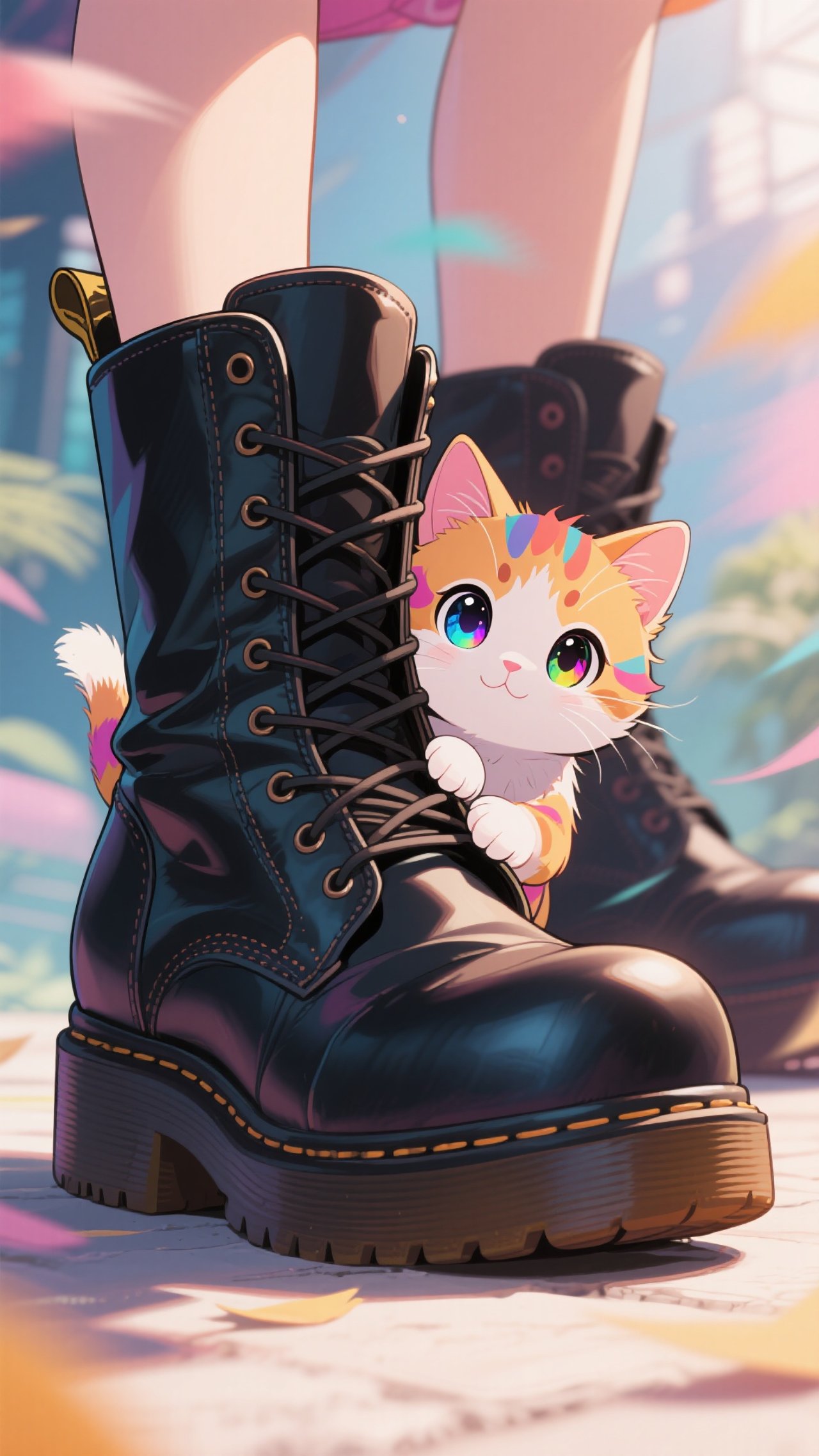 子猫…「も〜いいよ」