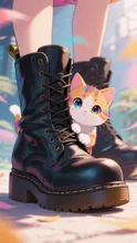 子猫…「も〜いいよ」