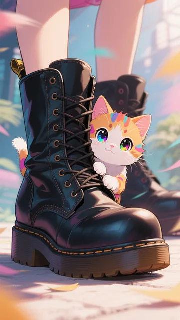 子猫…「も〜いいよ」