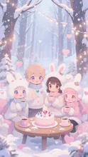 ふわふわ雪森のスイートクリスマス