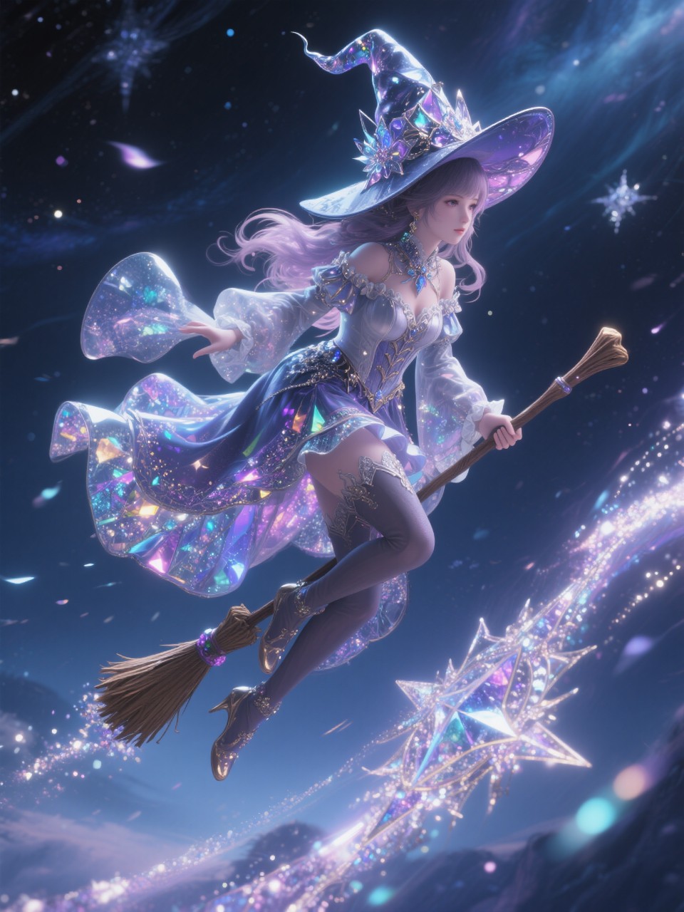魔法使いのお散歩