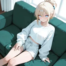 「はい、こっち来て〜♪」