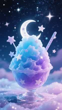 星空かき氷