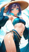 徳島娘 — 踊り子のAIイラスト｜SUPPART
