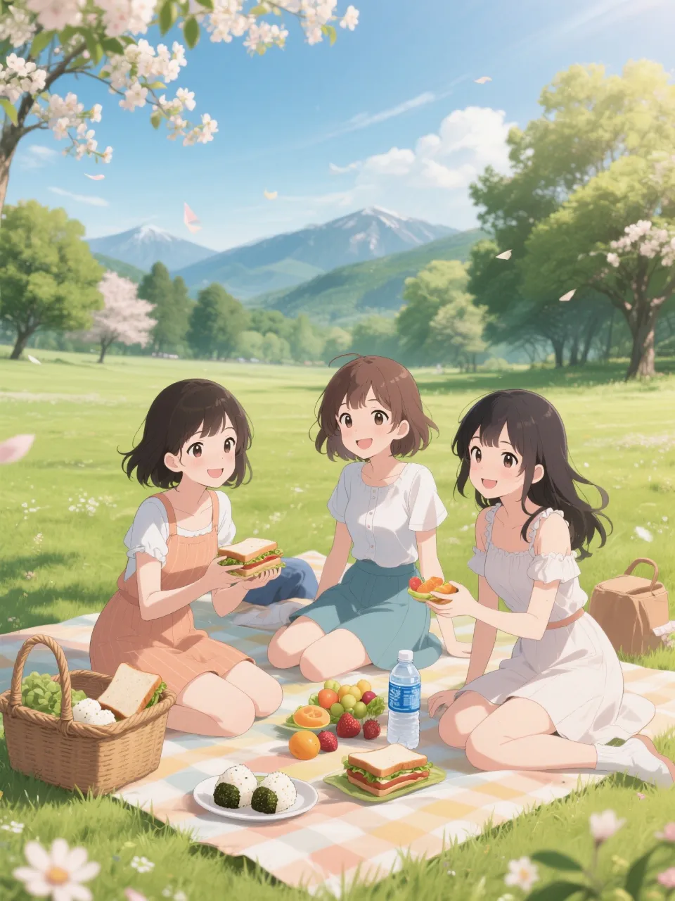 春のピクニック🍙