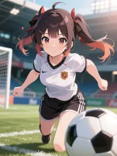 ひざシュート！！