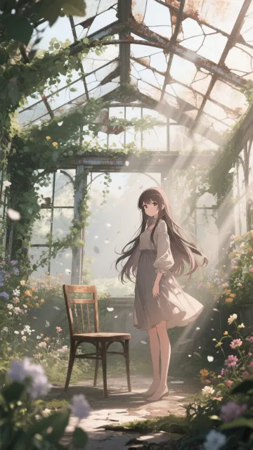 An abandoned overgrown… - 誰も知らない場所で