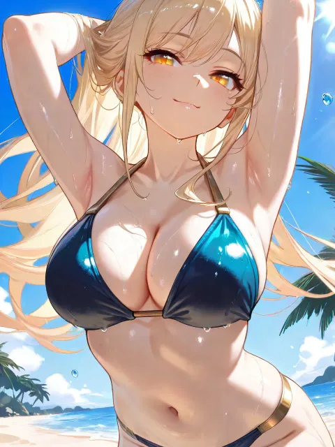 真夏の陽子。