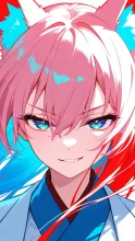 やれるもんならやってみなさい! — お茶さんのAIイラスト