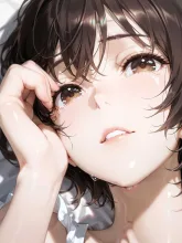 泣き笑い。嬉しくて。