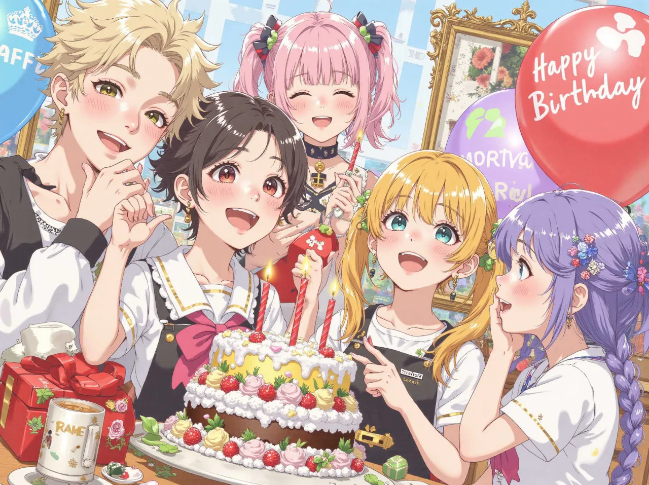 お誕生日 — Naoto_Umeda_52さんのAIイラスト