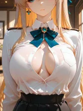 私の胸には小さいわね♥️ — SUPP780565さんのAIイラスト