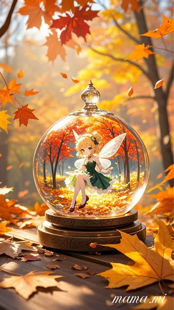 ガラス玉の中の妖精🧚♂️