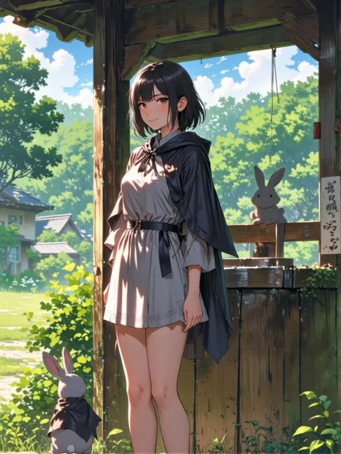 ラスボス子うさぎと紅夜さんと