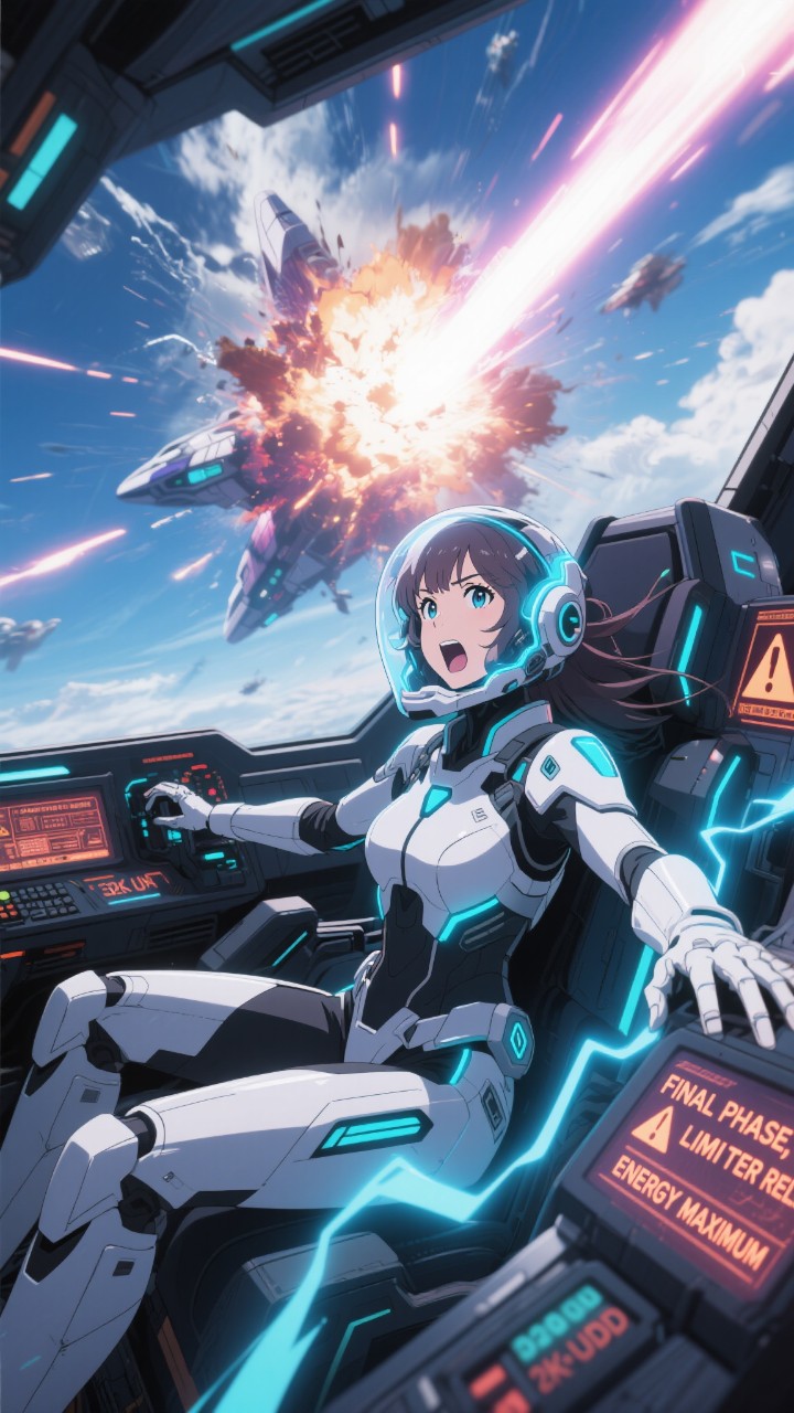 「ロックオン完了…逃がさない！！」