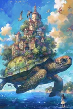 亀背の都🐢𓈒🫧 — SUPP7tjgap459さんのAIイラスト