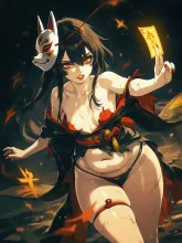 少し破れた服って難しいわー