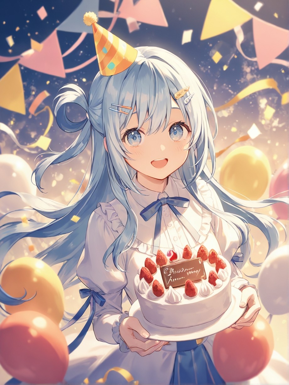 𝟏𝐭𝐡 𝐀𝐧𝐧𝐢𝐯𝐞𝐫𝐬𝐚𝐫𝐲 — 雫奈  低浮さんのAIイラスト