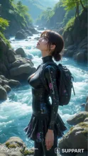 mountain stream climbing