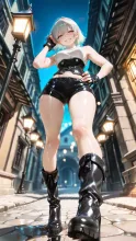 ロングブーツ·石畳を歩いて の投稿作品