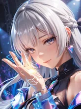 画像生成チャレンジ·DJガール☆挙手 の投稿作品