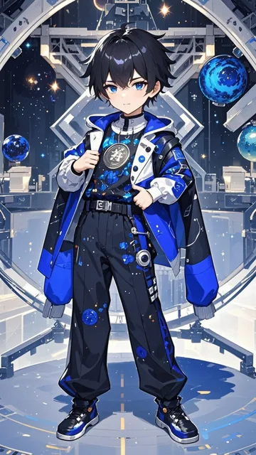 謎の宇宙服アオイ