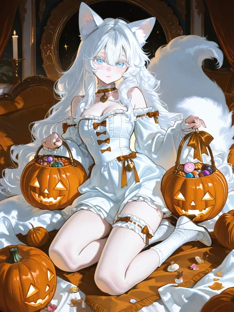 キラキラ、目輝く、ハロウィン - ハロウィンナイト総選挙