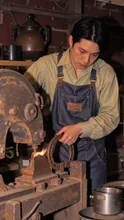 Steampunk Durable Metal Horseshoe Blacksmith