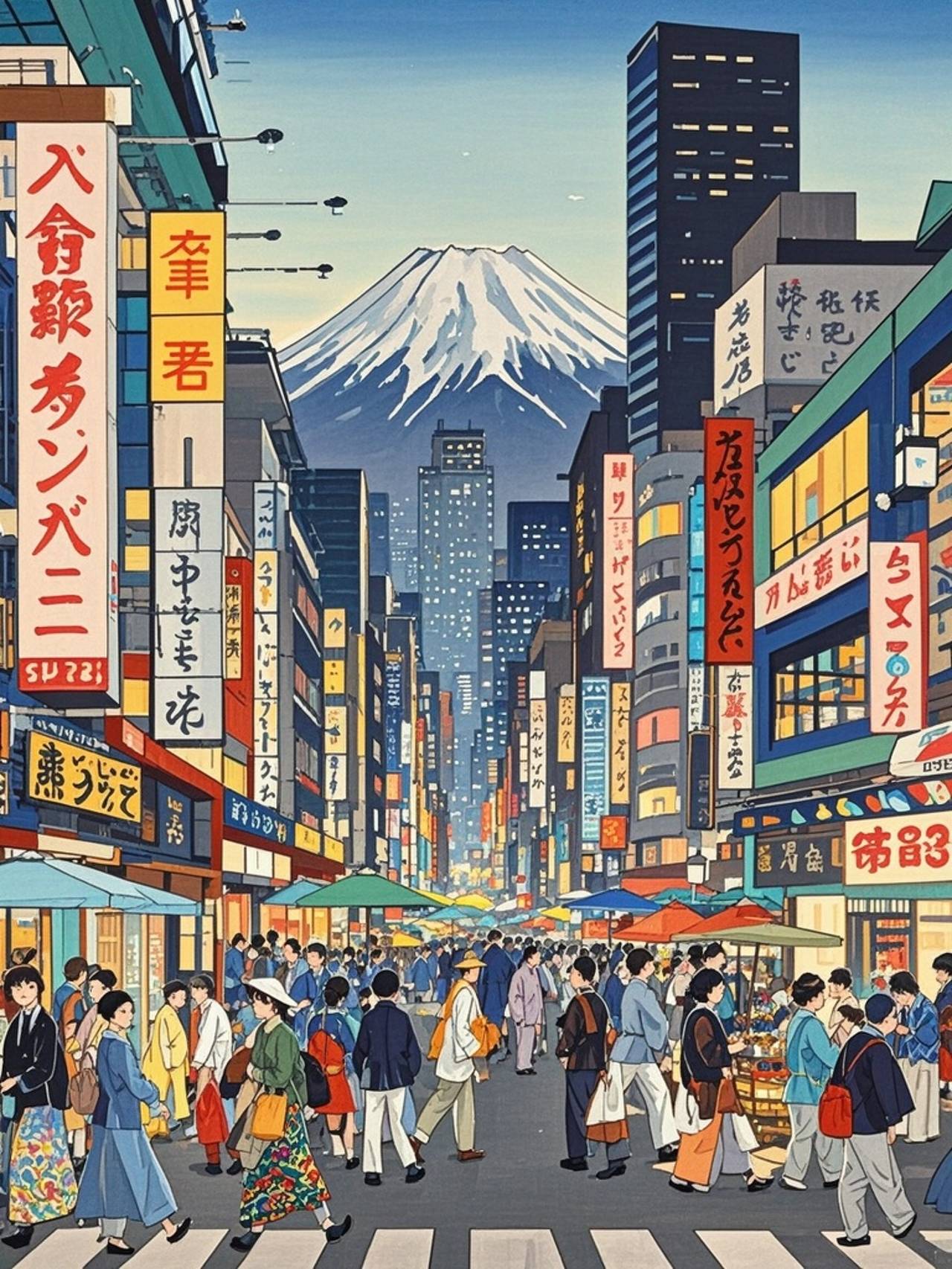 Modern Tokyo Ukiyo-e