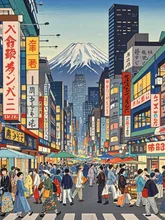 Modern Tokyo Ukiyo-e