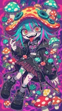 キノコいかがっすか?うますぎて飛ぶぞ? — キノコイラストのAIイラスト|SUPPART