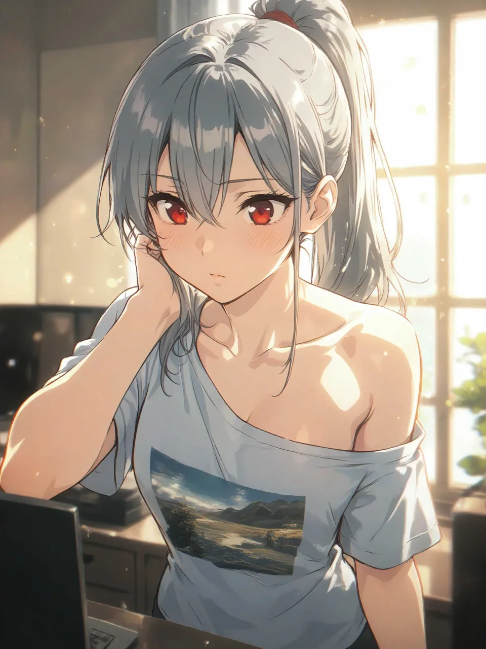 寝起き — 自己満工房さんのAIイラスト