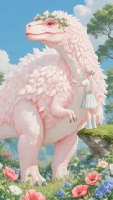 春野に咲く、優しき恐竜