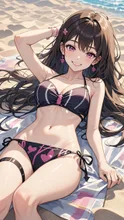 夏の浜辺