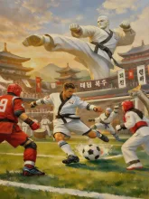 【サッカー応援】 — SUPP55160794さんのAIイラスト