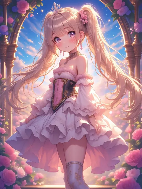 平面アニメ - 画像生成チャレンジ / るるちゃん⭐︎可愛い専門屋さん