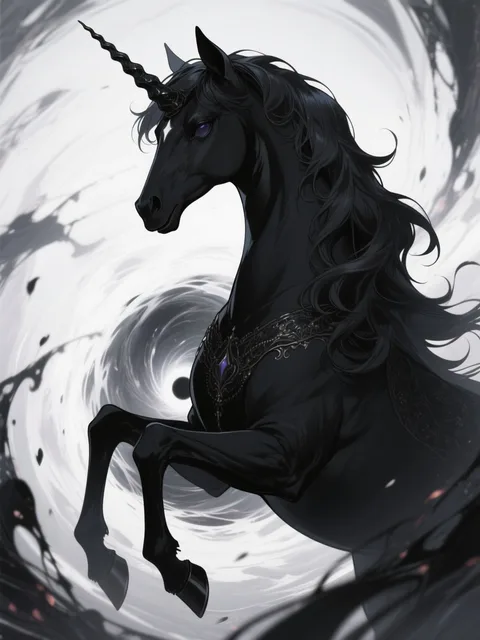 BLACK UNICORN