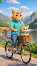 にゃんだフル・サイクリング！