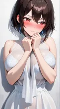 白い服は？